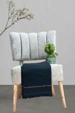 Black Woolen Men Shawl / سیاہ اونی مردوں کی شال