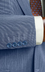 SLIM FIT 2 PIECE SUIT LIGHT BLUE - Image 5