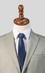 SLIM FIT 2 PIECE SUIT LEMON GRASS - Image 6