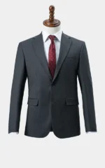 Two-Piece Suit Dark Grey