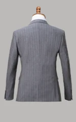 2 PIECE SUIT BLUE GREY - Image 2