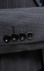 2 PIECE SUIT BLUE GREY - Image 4