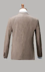 SLIM FIT 2 PIECE SUIT BROWN - Image 5