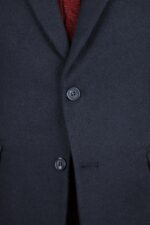 Black Woolen Formal Coat - Image 3