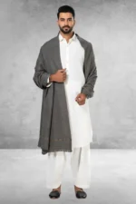 Fancy wool shawl for men