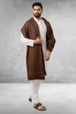 Luxury embroidered shawl