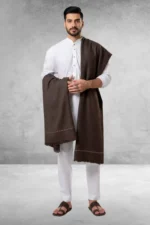 Luxury wool shawl for men