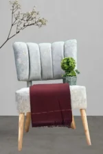 Maroon Woolen Shawl / مرون اونی شال