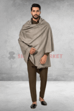 Pure Woolen Grey Shawl - Image 4