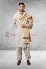 Pure Woolen Off-White/Cream Shawl