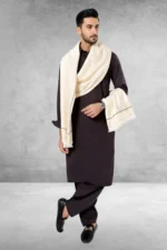 Traditional groom shawl