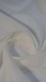 Shop VENUS Self-Printed White Cotton Fabric - Image 2